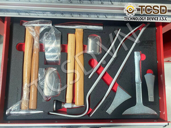 Bộ dụng cụ sửa chữa thân vỏ chuyên làm đồng 177 chi tiết JTC UB0177 - Hình ảnh 8