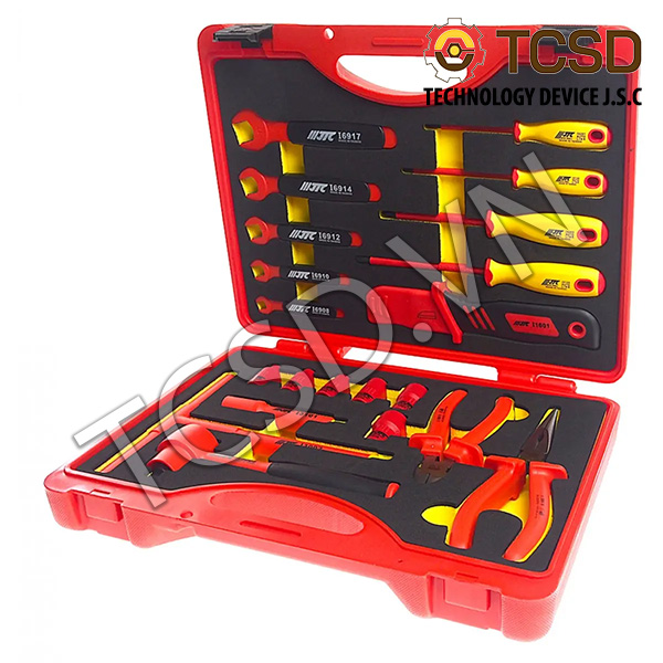 BỘ ĐỒ NGHỀ CÁCH ĐIỆN XÁCH TAY 22 CHI TIẾT JTC I017