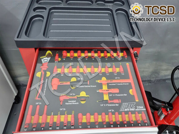 Bộ đồ nghề cách điện 115 chi tiết JTC I4115S - Hình ảnh 10