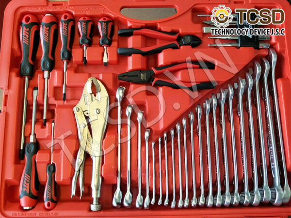 Bộ dụng cụ sửa chữa cầm tay 156 chi tiết JTC H156C-R72 - Hình ảnh 4