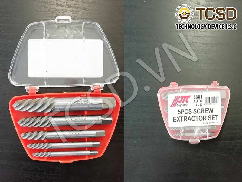 Bộ mũi khoan tháo bu lông gãy JTC 5601-1
