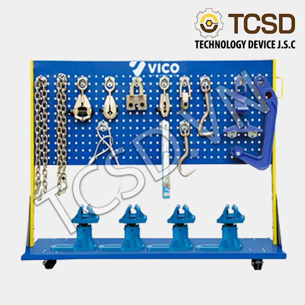 Bộ kéo nắn khung xe tai nạn lắp âm VICO VF 1100-5