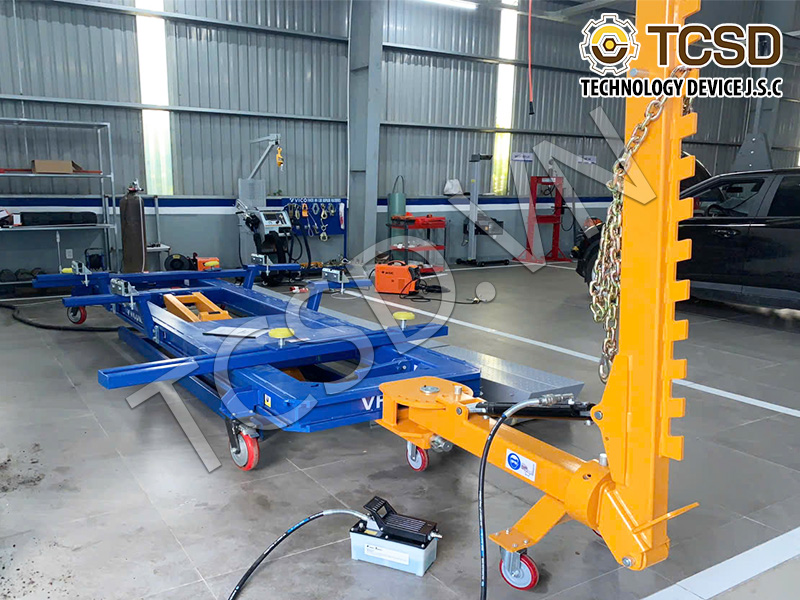 Bộ kéo nắn xe tai nạn lắp nổi VICO VF 700-1