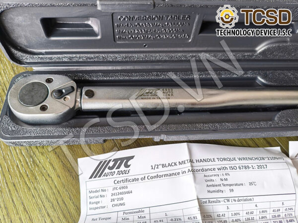 Cần siết lực 1/2 ich JTC 6903 - Hình ảnh 4