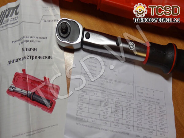 Cần siết lực 2 chiều 3/8" 5~50Nm JTC 4933 - Hình ảnh 5