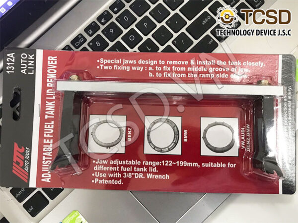 Cảo nắp bình xăng 2 chấu JTC 1312A - Hình ảnh 3