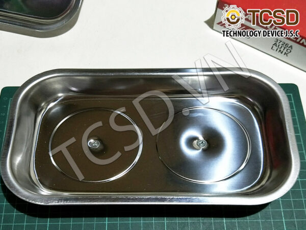 Khay chữ nhật nhỏ kim loại từ tính JTC 3726A - Hình ảnh 4