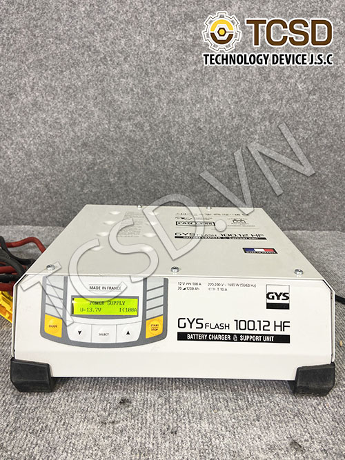 Máy sạc bình kỹ thuật số GYSFLASH 100 12 HF-1
