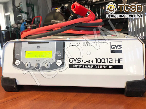 Máy sạc bình kỹ thuật số GYSFLASH 100 12 HF - Ảnh 5
