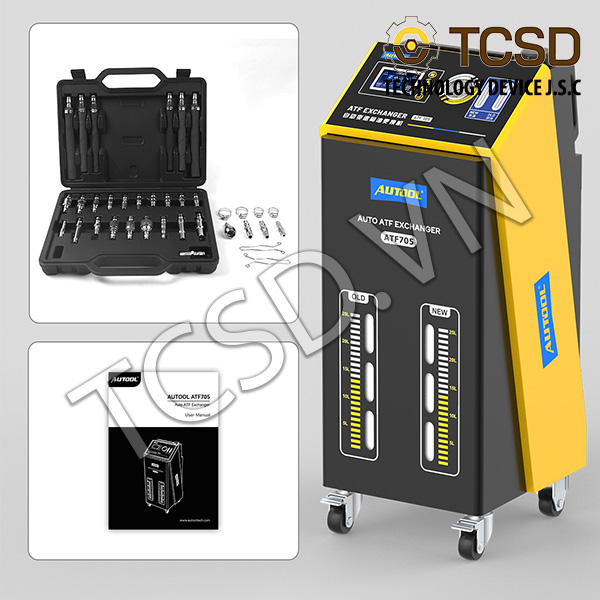 Máy thay dầu hộp số tự động tuần hoàn Autool ATF-705-1