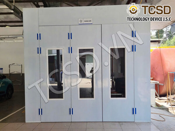 Phòng sơn sấy hồng ngoại ô tô TCSD PSS - Hình ảnh 2