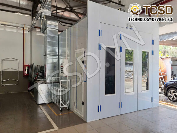 Phòng sơn sấy hồng ngoại ô tô TCSD PSS - Hình ảnh 3