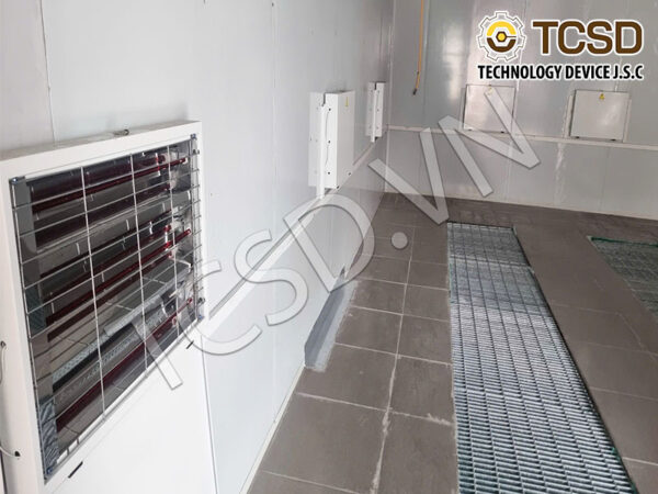 Phòng sơn sấy hồng ngoại ô tô TCSD PSS - Hình ảnh 7