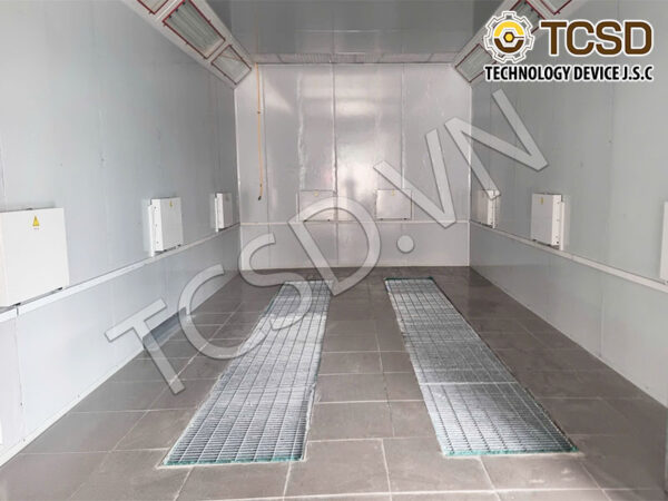 Phòng sơn sấy hồng ngoại ô tô TCSD PSS - Hình ảnh 6