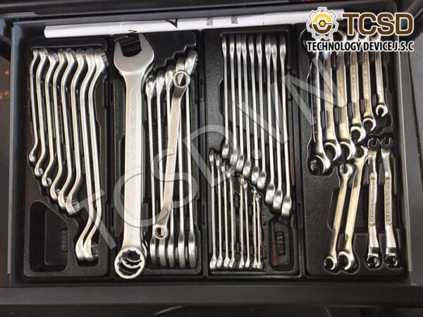 Tủ đồ nghề 7 ngăn kèm 344 chi tiết JTC 3931+344 - Hình ảnh 3